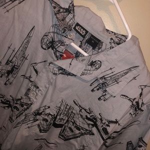 Star Wars Men’s Button T - Shirt
